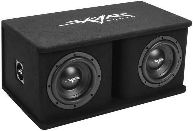Main image of Skar Audio Dual 8" 1400W Loaded SDR Series Vented Subwoofer Enclosure ^^ SDR-2X8D4