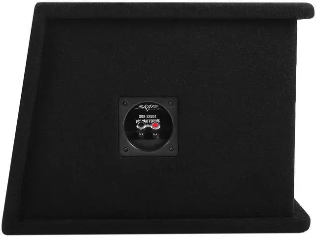 Alt view image 4 of 5 - Skar Audio Dual 8" 1400W Loaded SDR Series Vented Subwoofer Enclosure ^^ SDR-2X8D4