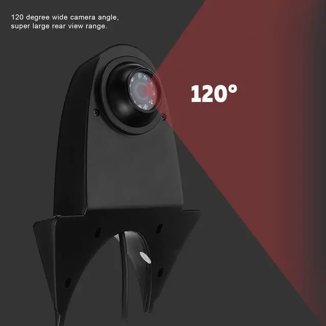 Alt view image 2 of 5 - Rear View Camera 720x540 High Resolution, 120 Degree Wide Angle Night Vision IP68 Waterproof Backup Camera for Viano Sprinter Vito Transporter