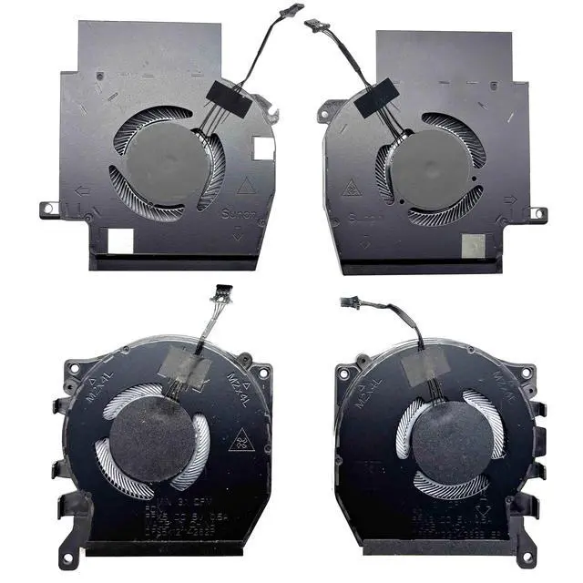 Main image of BestParts New CPU+GPU Cooling Fan Replacement for Dell Alienware x16 R1, P/N: 0PDJFP 0W3YTN, EG75071S1-C240-S9A EG75071S1-C240-S9A (4 Fans)