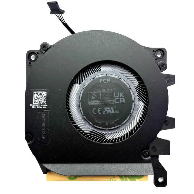 Alt view image 3 of 5 - BestParts New CPU+GPU Cooling Fan Replacement for Dell Alienware x16 R1, P/N: 0PDJFP 0W3YTN, EG75071S1-C240-S9A EG75071S1-C240-S9A (4 Fans)