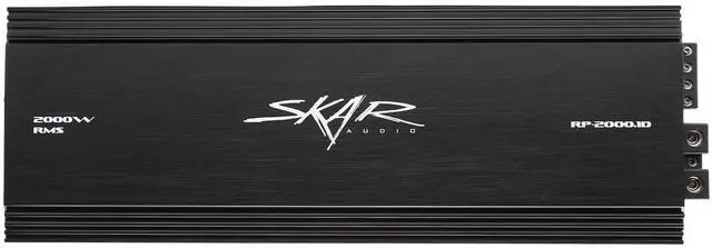 Main image of Skar Audio RP-2000.1D Monoblock Class D MOSFET Amplifier with Remote Subwoofer Level Control, 2000W