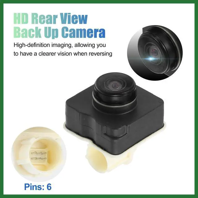 Alt view image 5 of 5 - Motoforti Rear View Back Up Camera Park Assist Reverse Camera for Chrysler 300 3.6L 2015-2020 No.68210237AE Long-Lasting