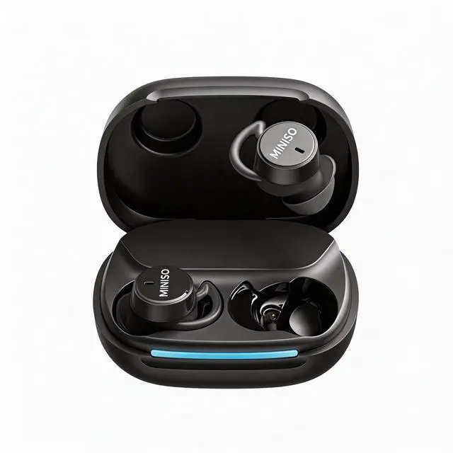 Main image of MINISO MS217 Translation Earbuds Real Time, 2026 New AI 165 Language Translator Earbuds, Audifonos Traductores Ingles Espanol, Translate Ear Buds for Travel Learning