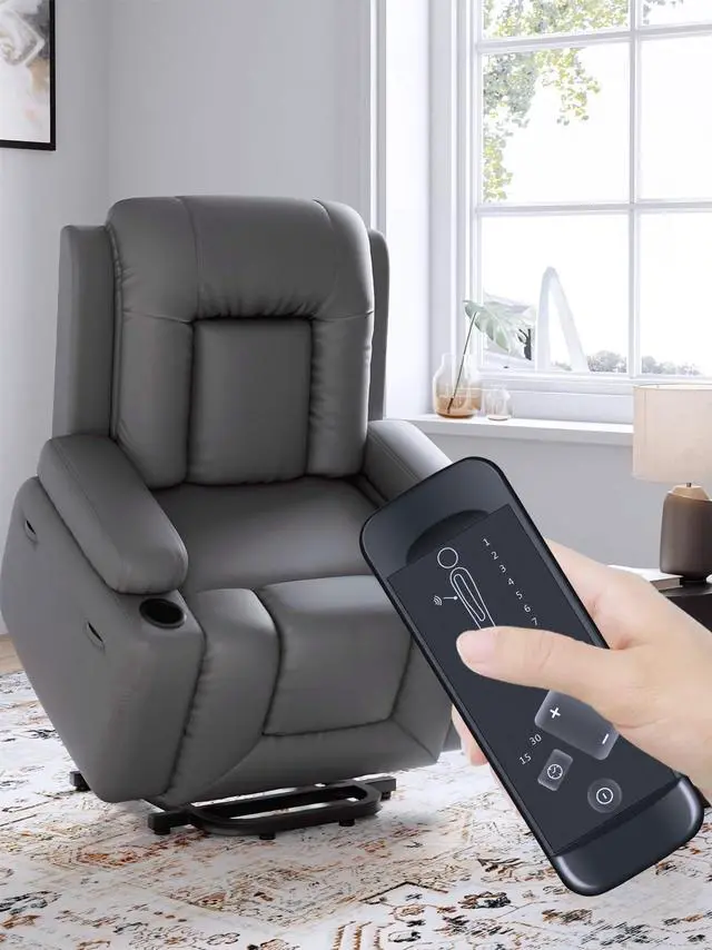 Alt view image 2 of 5 - PZL Replacement Remote Control fit for Furniwell Massage Recliner Chair FN2472P0-M, for HCY HCY-01, for Zibbizo TT-1121-RECH-HUI