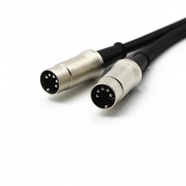 Alt view image 4 of 5 - Premium Replacement Speaker Link Cable for Edifier S1000MKII/S2000MKIII/S350DB/S360DB ^^ 5-Core MIDI Primary-Secondary Audio Wire ^^ shielded audio interconnect ^^ Alloy Shielded Hi-Fi Cable (26.2ft/8