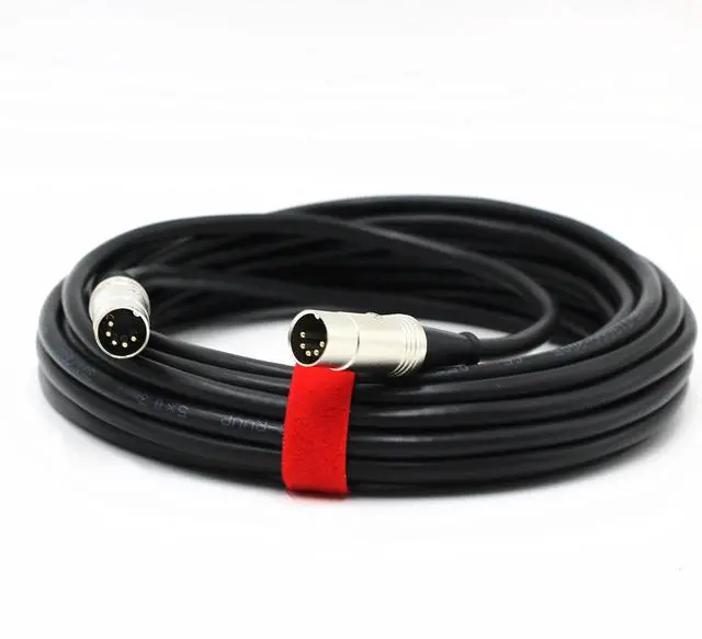 Alt view image 5 of 5 - Premium Replacement Speaker Link Cable for Edifier S1000MKII/S2000MKIII/S350DB/S360DB ^^ 5-Core MIDI Primary-Secondary Audio Wire ^^ shielded audio interconnect ^^ Alloy Shielded Hi-Fi Cable (26.2ft/8