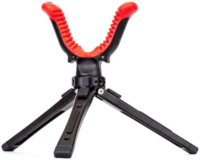 Main image of Zeadio Camera Tripod Rest, 2.4-6.6 inch Adjustable Tripod Rest Stand with 360 Degree Rotation V Yoke for All Camera