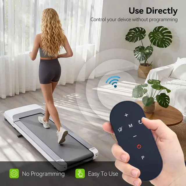Alt view image 5 of 5 - PZL Replacement Remote Control fit for REDLIRO Treadmill Y-08 JK03F, for LIVIVOX Walking Pad 22-2 Q20-4, for EGORUN Under Desk Treadmill Q22-3, for ActiveLife Q22