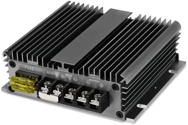 Main image of 36V 48V to 12V Voltage Converter Golf Cart 30V-60V to 12V Step Down Transformer, 40A 480W Voltage Reducer IP68 Waterproof with Acc Control & Aluminum Alloy Shell
