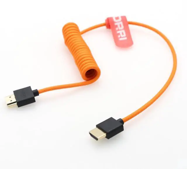 Alt view image 2 of 3 - DRRI 8K 60Hz 4K 120Hz HDMI to HDMI Cable for Sony FX30 FX6 A7siii BMPC4K 6K Hollyland Mars 400 Atomos Ninja Monitor