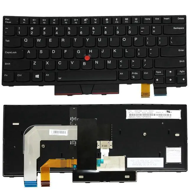 Main image of Zahara Laptop US Keyboard Backlit Replacement for Lenovo IBM ThinkPad 01AX569 SN20L72890 01AX487/ /T470 20HD 20HE 20JM 20JN, A475 20KL 20KM, T480 20L5 20L6, A485 20MU 20MV
