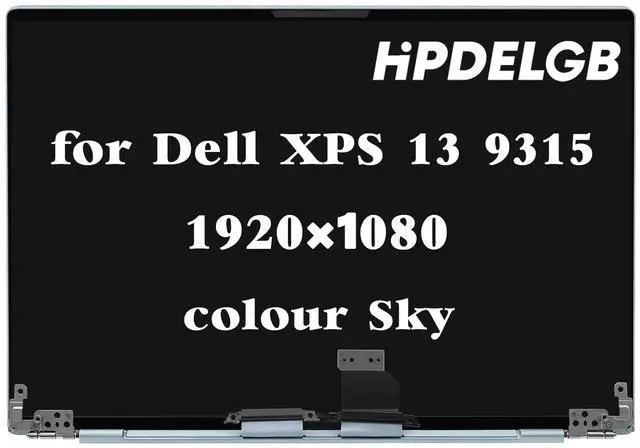 Alt view image 2 of 5 - HPDELGB Replacement for Dell XPS 13 9315 LCD LED Non-Touch Screen Display Assembly Panel 13.4" 19201080 IPS FHD Sky
