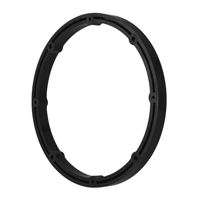 Alt view image 5 of 5 - DS18 RY-HDRING6 6.5" Speaker 1/2" Spacer Rings for Touring Motorcycles Pair CNC ABS Plastic Black Midrange & Midbass Speaker Mounting Adapter Fits Saddlebags Models