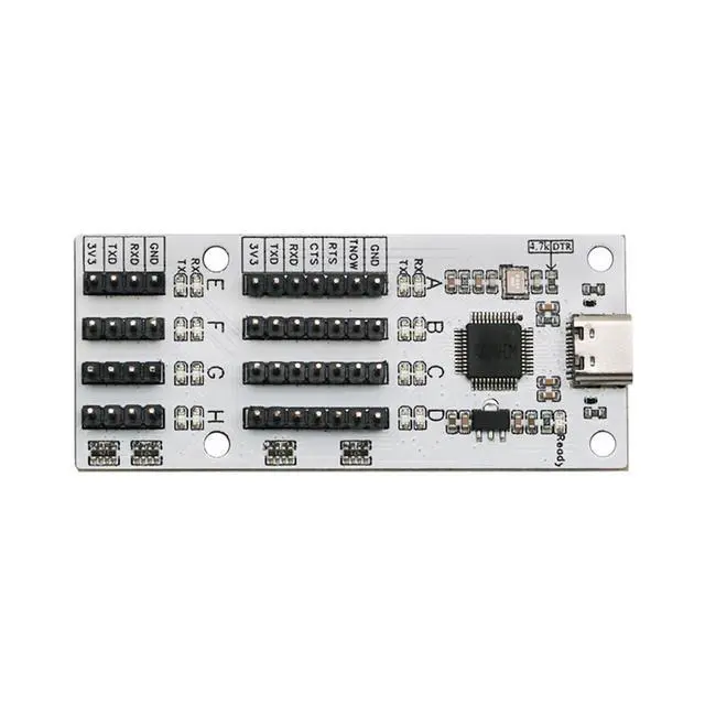 Alt view image 2 of 5 - USB to TTL 8-Way Serial CH348 Independent Control Chip Serial Adapter Interface Converter Port USB to UART 8-Way TTL Serial Port COM Work independently Without Interfering