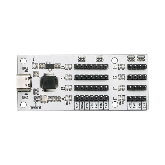 Alt view image 3 of 5 - USB to TTL 8-Way Serial CH348 Independent Control Chip Serial Adapter Interface Converter Port USB to UART 8-Way TTL Serial Port COM Work independently Without Interfering
