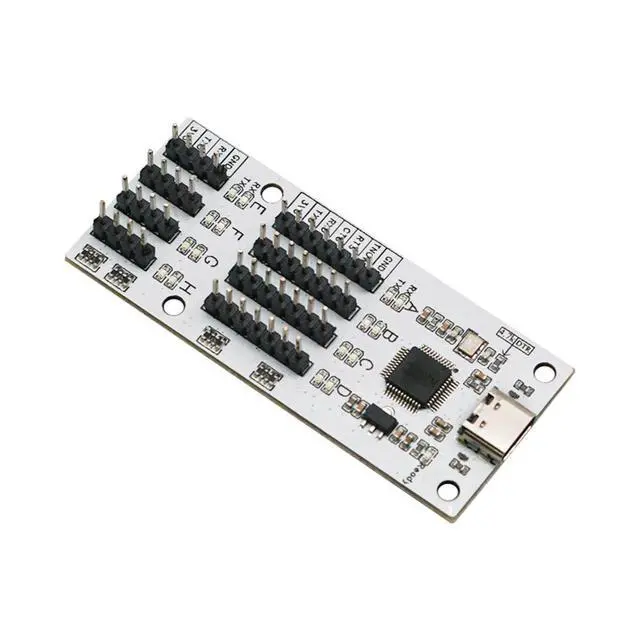 Alt view image 4 of 5 - USB to TTL 8-Way Serial CH348 Independent Control Chip Serial Adapter Interface Converter Port USB to UART 8-Way TTL Serial Port COM Work independently Without Interfering