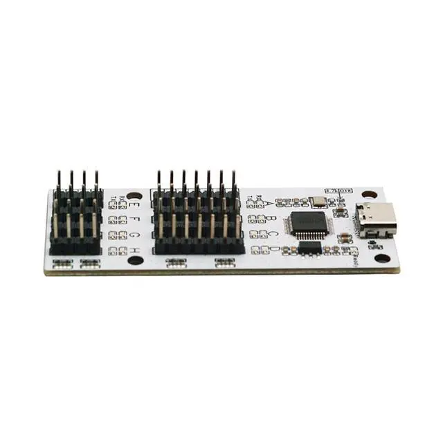 Alt view image 5 of 5 - USB to TTL 8-Way Serial CH348 Independent Control Chip Serial Adapter Interface Converter Port USB to UART 8-Way TTL Serial Port COM Work independently Without Interfering