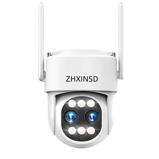 Main image of ZHXINSD Dual Lens 4MP PTZ Wireless Security Camera
