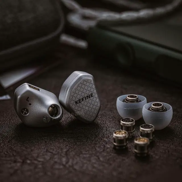 Alt view image 3 of 5 - Kefine Klean in Ear Monitor, Silver(Type-C with Mic)