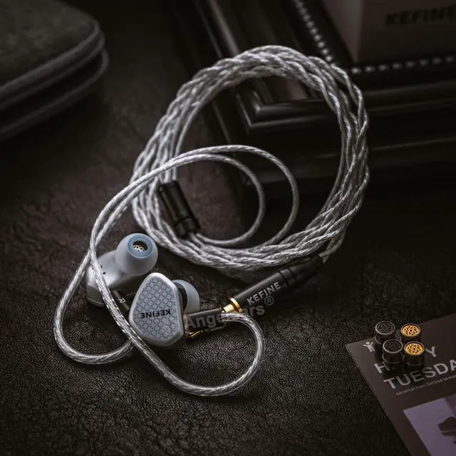 Alt view image 5 of 5 - Kefine Klean in Ear Monitor, Silver(Type-C with Mic)