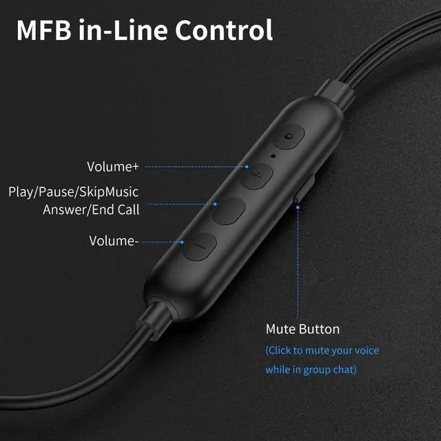 Alt view image 5 of 5 - USB C Earbuds for iPhone 17 Pro Max Air 16 15, Wired Conference Headphones Adjustable Sound & Vocal EQs HiFi Stereo Type C Earphones for Samsung Galaxy S25 S26 Ultra S24 Plus S23 S22 S21 Pixel 9