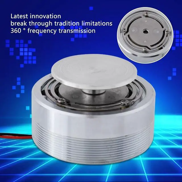 Alt view image 4 of 5 - Hilitand 50MM All Frequency Resonance Speaker Vibration Strong Bass Loudspeaker 2 Inch for Computer Laptop MP3 MP4 Mobile Phone PSP(8 20W)
