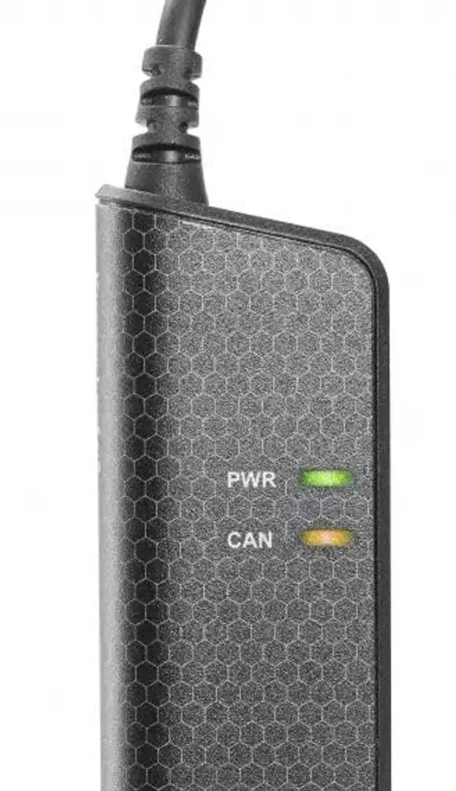 Alt view image 3 of 3 - Kvaser Leaf V3 CAN FD Interface, USB 2.0 Electronic Cable, 165mm, DSUB 9-Pin Connector, 1 Channel, Galvanic Isolation