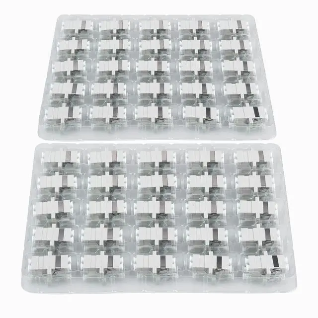 Main image of Duogalia 100 Pack LC to LC Fiber Optic Coupler LC Duplex Multimode Fiber Optic Cable Connector Adapter