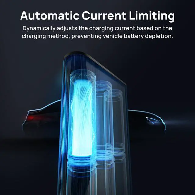 Alt view image 5 of 5 - 70mai Dash Cam Battery Pack BL96NNX, Hardwire Charging via Fuse Box, 96Wh LiFePO4 Backup Power, Up to 30-Hour Parking Mode, Low Voltage Protection, 11.2-30V input, XT30+Type-C Output, 7-protection BMS
