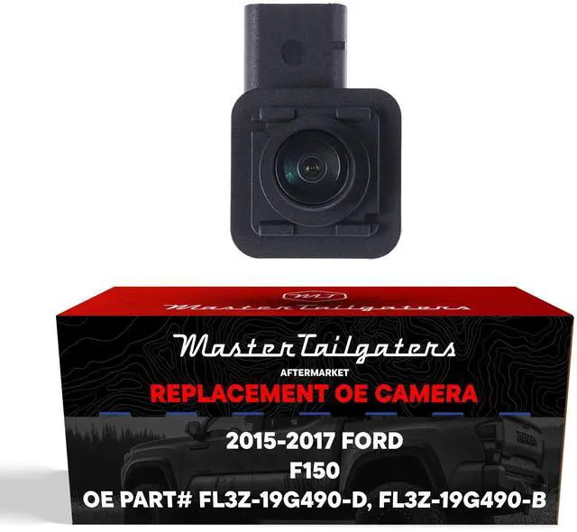 Main image of Master Tailgaters Replacement for Ford F150 (2015-2017) Backup Camera OE Part # FL3Z-19G490-D, FL3Z-19G490-B