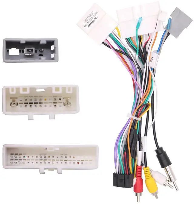 Main image of 16pin Car Stereo Radio Power Retrofit Wiring Harness Cable Adapter fits for Nissan Qashqai X-Trail 2019 2020 2021