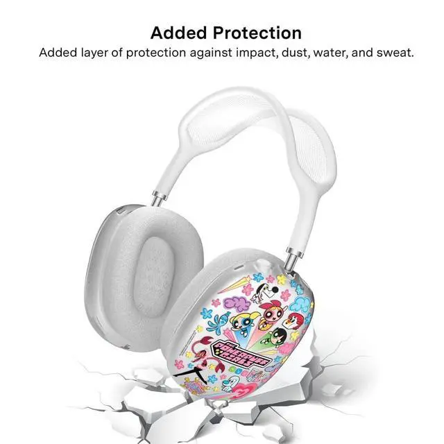 Alt view image 4 of 5 - VELVET CAVIAR Case Cover for AirPods Max 2 & 1 - Cute Protective Headphone Accesssories (Powerpuff Girls Girl Power)