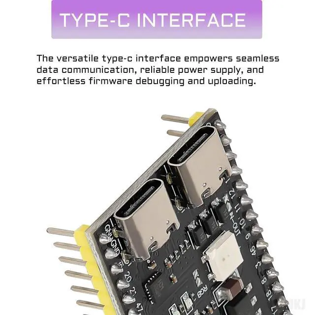 Alt view image 5 of 5 - YEJMKJ 3pcs ESP32 S3 Development Board ESP32-S3-DevKitC-1-N16R8 MCU Module