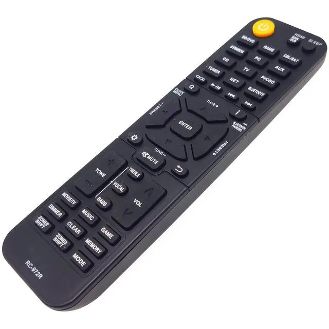 Alt view image 2 of 5 - INTECHING RC-972R AV Receiver Remote Control for Onkyo TX-NR595, TX-NR6100, TX-NR696, TX-NR7100, TX-NR797, TX-RZ840