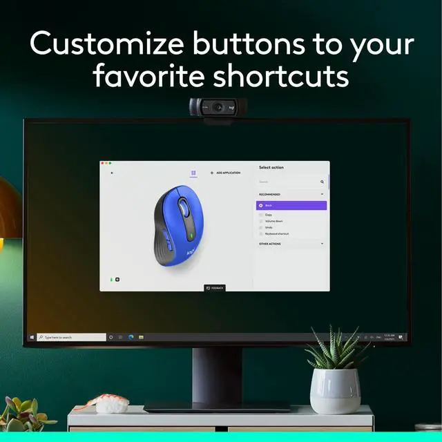 Alt view image 5 of 5 - Logitech Signature M650 L Full Size Wireless Mouse - for Large Sized Hands, 2-Year Battery, Silent Clicks, Customizable Side Buttons, Bluetooth, for PC/Mac/Multi-Device/Chromebook - Clas