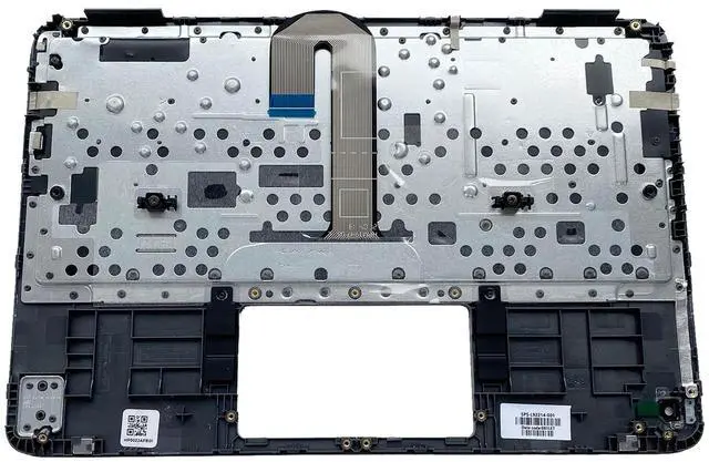 Main image of Lyinsen Replacement for HP Chromebook X360 11 G3 EE Laptop Upper Case Palmrest Keyboard Assembly Part 11.6" L92215-001 Top Cover Black
