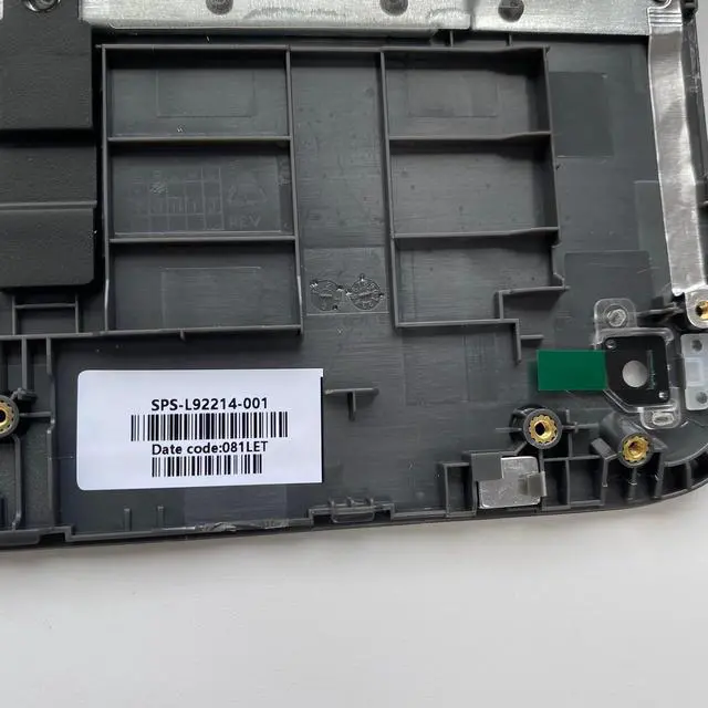 Alt view image 5 of 5 - Lyinsen Replacement for HP Chromebook X360 11 G3 EE Laptop Upper Case Palmrest Keyboard Assembly Part 11.6" L92215-001 Top Cover Black