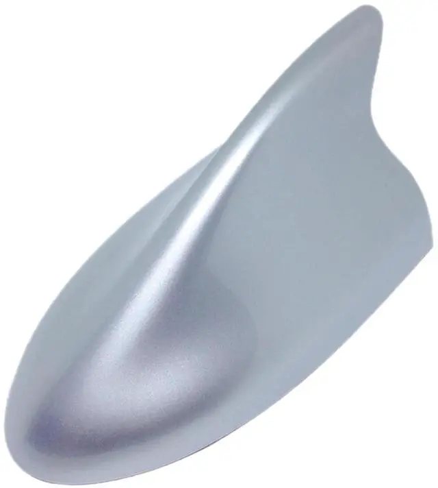 Main image of Ramble- for KIA Soul-(2010-2014) ^^ Automotive Roof Antenna Mast Replacement, Car Modification, Functional Shark Fin Cover (Silver Color)
