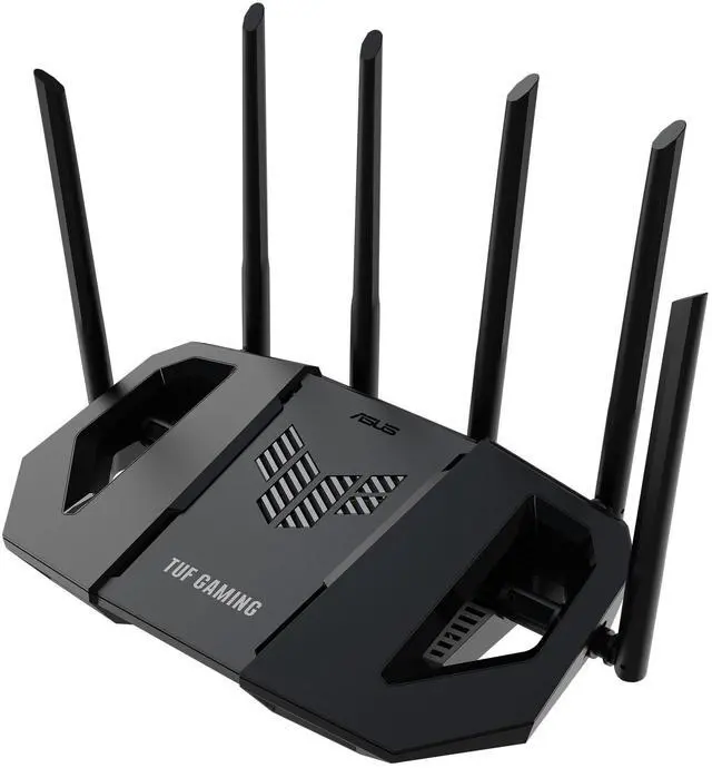 Main image of ASUS TUF Gaming BE6500 WiFi 7 Router - Dual-Band, Up to 6.5 Gbps Wireless, Game Accelerator, Multi-Link Operation (MLO), (x4) 2.5GbE Ports, Mesh + VPN Compatible, & Subscription-Free Network