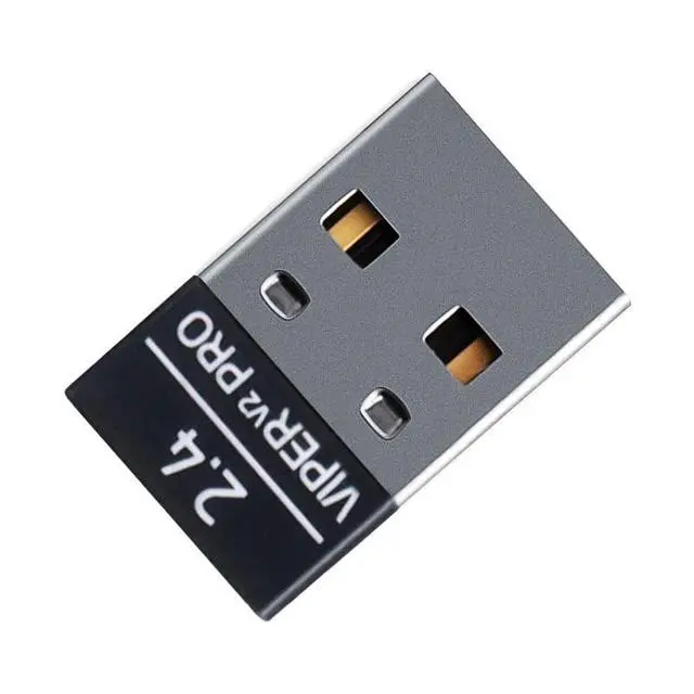 Alt view image 2 of 5 - WFSZBP USB Mouse Black Receiver Adapter Replacement for Razer Viper V2 Pro Gaming Mouse USB Adapter