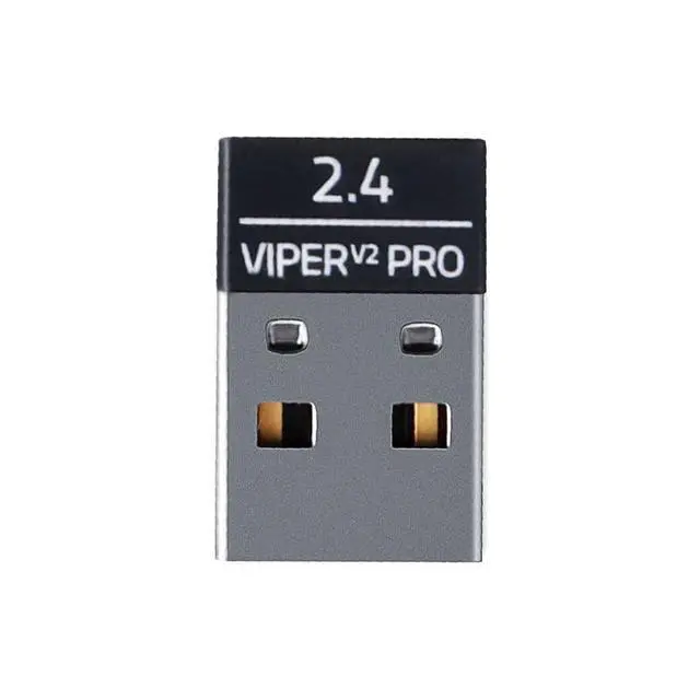 Alt view image 3 of 5 - WFSZBP USB Mouse Black Receiver Adapter Replacement for Razer Viper V2 Pro Gaming Mouse USB Adapter