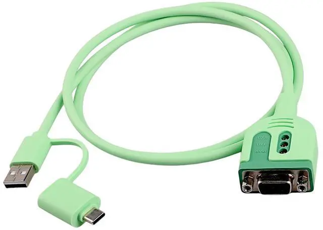 Alt view image 5 of 5 - RS232 to USB Serial Cable FT232RN Chipset USB to RS232 COM Port Serial PDA 9 pin DB9 Cable Compatible For Routers Switches CNC PLCs Printers Industrial Camera Barcode scanners (DB9 Male Version)