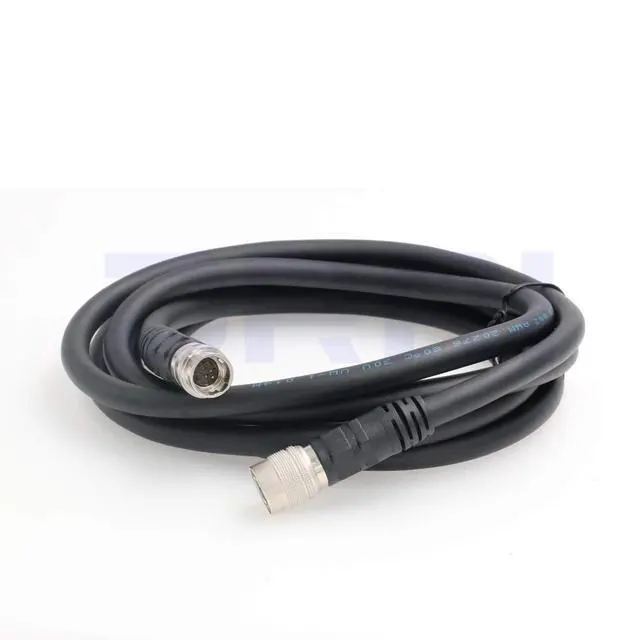 Alt view image 2 of 5 - DRRI Hirose HR10A-10P-12S to HR10A-10J-12P Extension Coaxial Cable fr SFCC CCD Camera (5M)