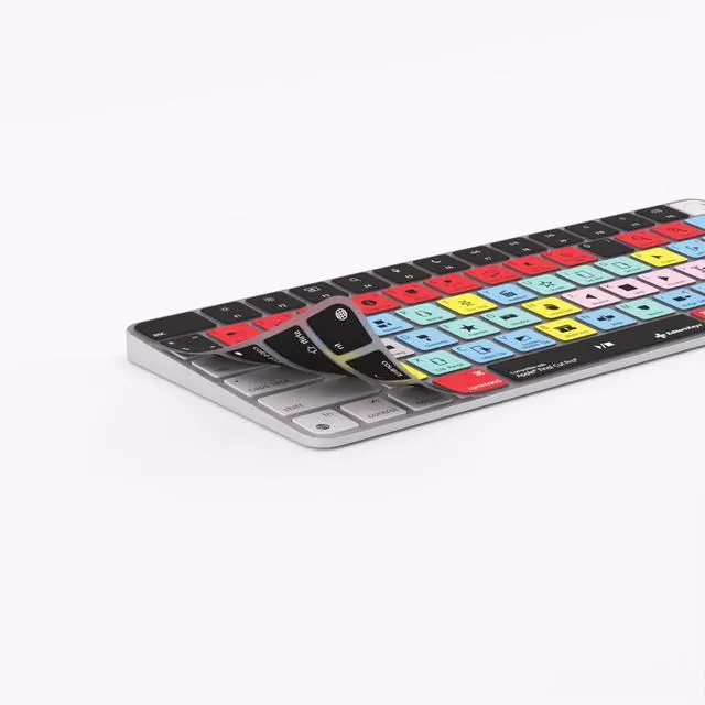 Alt view image 3 of 5 - Keyboard Cover for Final Cut Pro - Compatible with Apple Magic Keyboard (Non-Numeric) with/Without TouchID - Enhanced Video Editing