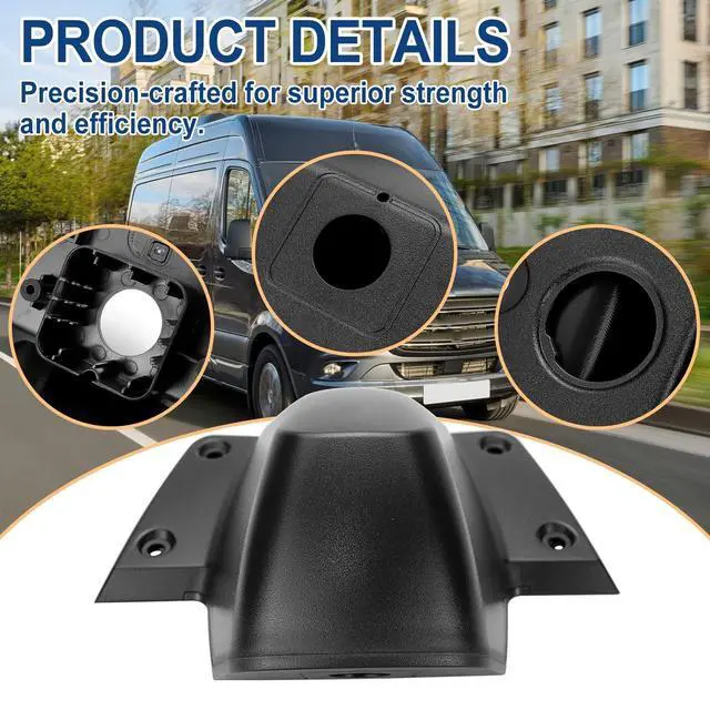 Alt view image 4 of 5 - A907820120 Rear Camera Housing - Compatible with Mercedes-Benz Freightliner Sprinter 1500 2500 3500 2018-2020, Replaces 90782049009051, 90782040019051, A90782040019051, A9078204900Frosted Texture