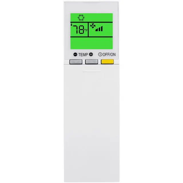 Alt view image 2 of 4 - Replacement Remote Control for Mitsubishi Electric Air Conditioner SG20B, NAXWPH06B112AA, NAXWPH09B112AA, NAXWPH12B112AA, NAXWPH15B112AA, NAXWPH18B112AA, with Green Backlight
