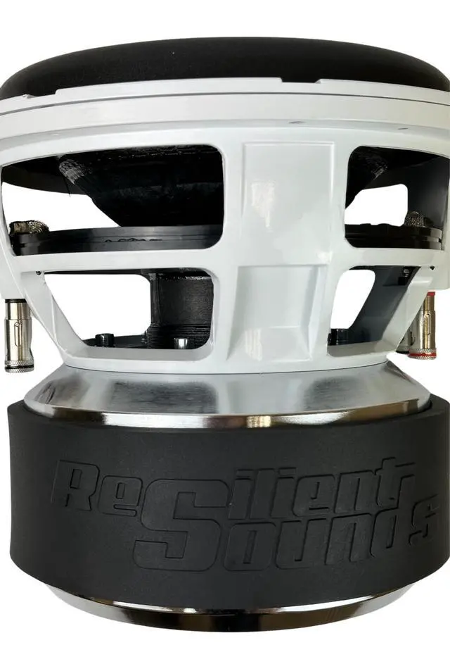 Alt view image 5 of 5 - Resilient Sounds Gold 10 V2 1500RMS 10" SUBWOOFER (D2 OHM Load)