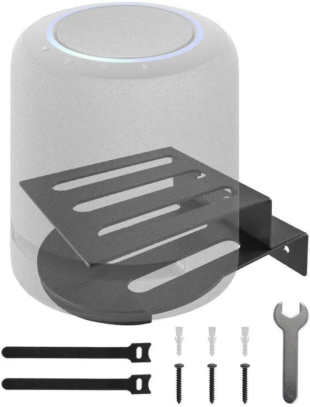 Main image of Wall Mount Stand Compatible with Echo Studio Speaker, Sonos Era100 Era300 HomePod 2 TREBLAB HD-360, Heavy-Duty Metal Speaker Holder with Dual Installation Modes, Space-Saving & Sound Optimized Design