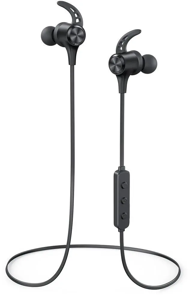 Main image of Hsoipn Wireless Headphones, Bluetooth 5.2 Stereo aptX Wireless Earbuds Bass Bluetooth Earbuds Bulit-in Mic with 16H Playtime, Magnetic, IPX7 Waterproof Perfect for Sport, Gym, Normal, Da